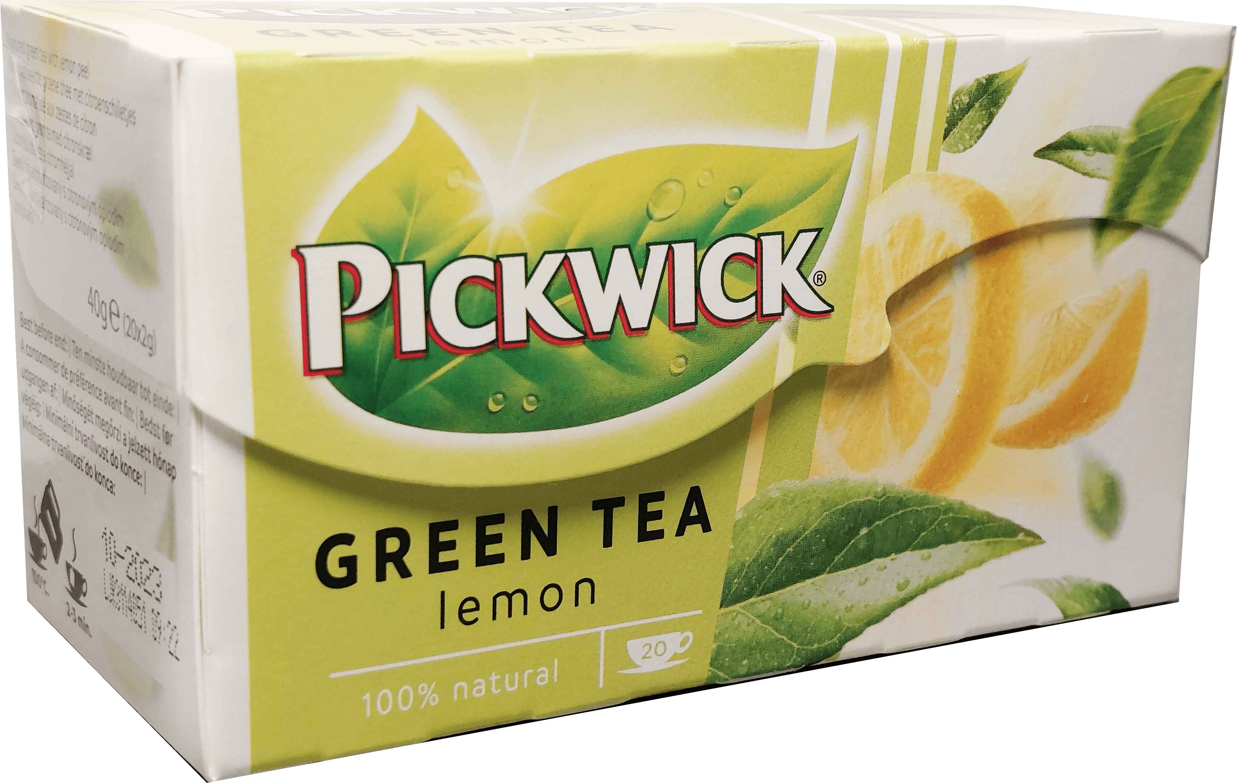 Pickwick Green Tea Lemon Box